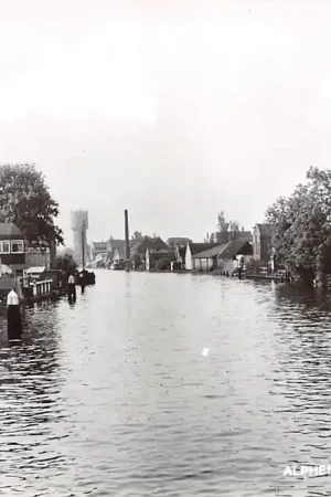 Alphen aan den Rijn Rijngezicht Watertoren 1973 HC9629 Ostatnia szansa