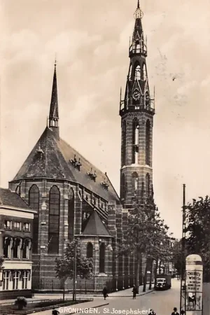 Groningen St. Josephskerk 1942 Reclame zuil HC9443 Najlepsza cena