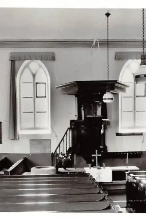 Zamów teraz Almen Interieur Kerk met preekstoel 1965 HC9175