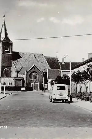 Hendrik Ido Ambacht Metmanstraat Auto Kerk 1965 HC9171 Promocja