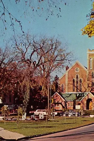Zamów teraz Canada Brampton Ontario Cenotaph and First Baptist Church Kerk Auto Noord-Amerika HC9193