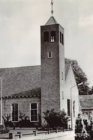 Lunteren Gereformeerde Kerk en Pastorie 1970 HC9185 Premium