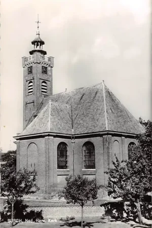 Burgh Ned. Hervormde Kerk 1967 HC9146 Autentyczny