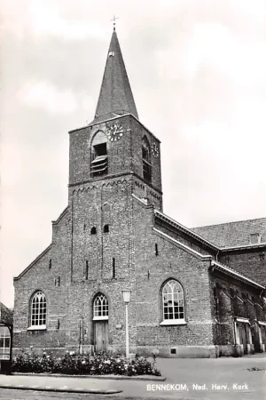 Bennekom Ned. Hervormde Kerk 1966 HC9138 Oryginalny
