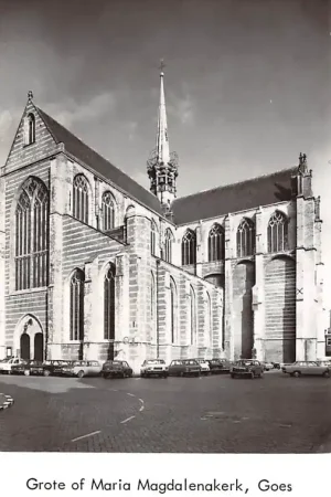 Goes Grote of Maria Magdalena kerk Auto 1975 HC9133 Oferta