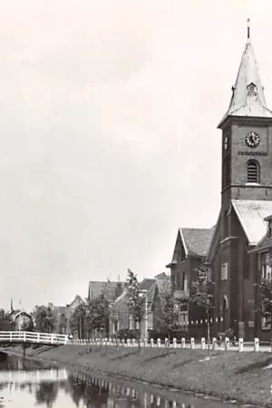 Spakenburg Binnen Gracht Gereformeerde Kerk HC9041 Darmowa dostawa