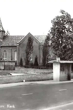 Loenen (GD) Ned. Hervormde Kerk met bus halte HC9038 Ekspresowa dostawa