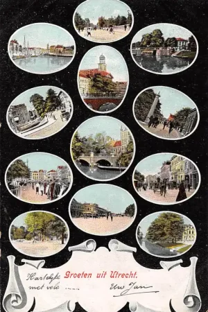 Utrecht Groeten uit 1905 12-luik HC9014 Promocja