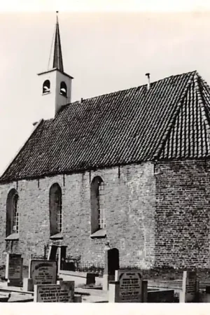Lettelbert Leek Ned. Hervormde Kerk met begraafplaats 1963 HC8909 Darmowa dostawa