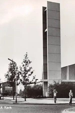 Autentyczny Alphen aan den Rijn R.K. Pius X Kerk 1972 HC8891