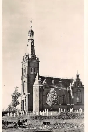 Beetsterzwaag Ned. Hervormde Kerk Oud-Beets 1954 Begraafplaats HC8923 Darmowa dostawa