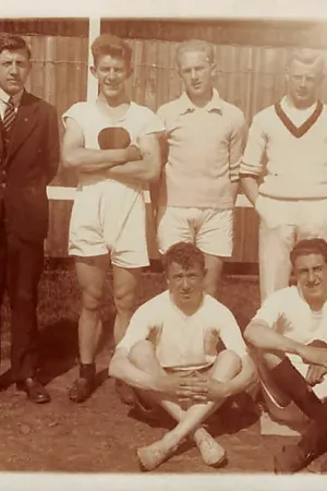 Gouda Fotokaart Competitieploeg van Olympia in de Rotterdamse Athletiek Kring 1924 Sport HC8917 Szybka dostawa