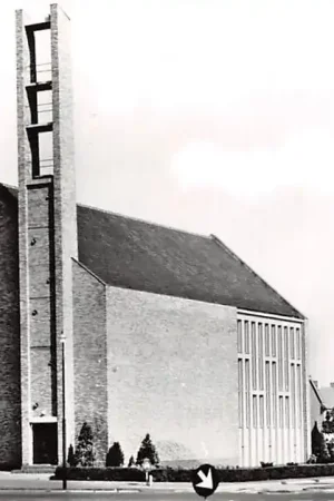 Oryginalny Huizen Gereformeerde kerk 1967 HC8789