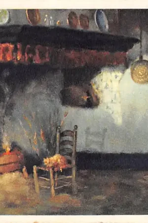 Noord-Brabant Dorpsleven Brabants Interieur Binnenhuisje HC8701 Zwrot pieniędzy