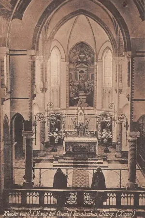 Tilburg Klooster van O.L.V. van het Cenakel Retraitehuis Kapel 1923 HC8805 Zwrot pieniędzy