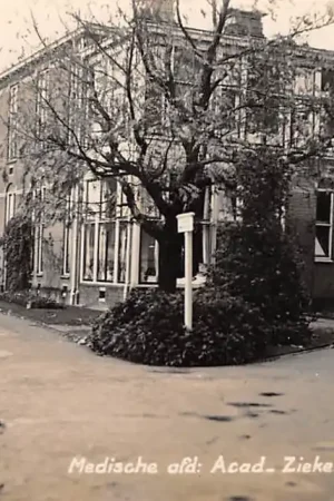 Szybka dostawa Groningen Medische afd. Acad. Ziekenhuis Newo fotokaart 1938 HC8558