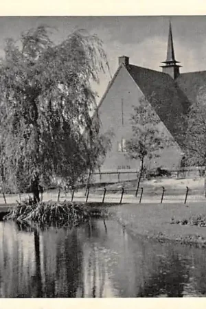 Autentyczny Ede Beatrixpark met Kerk HC8678