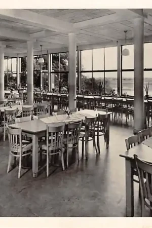 Zwrot pieniędzy Arnhem C.S. Oolgaardthuis Eetzaal Jeugdherberg Vrijz. Chr. Jeugd Centrale 1956 HC8397