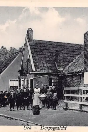 Tani Urk Dorpsgezicht Klederdracht Vintage HC8339