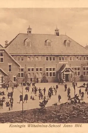 Alphen aan den Rijn Koningin Wilhelmina - School Anno 1914 HC7991 Oryginalny