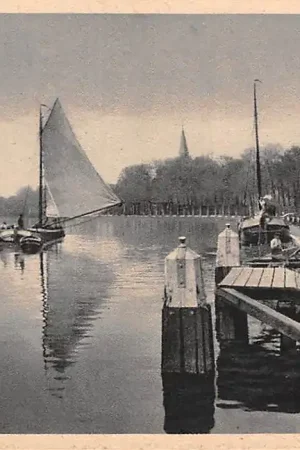 Szybka dostawa Alphen aan den Rijn 's Molenaars Rijn Binnenvaart schepen Scheepvaart 1927 HC7955