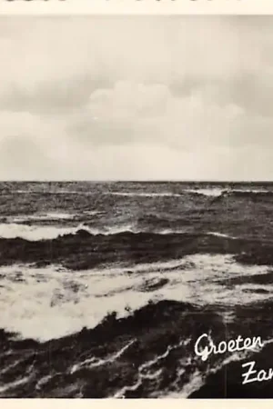 Zandvoort Groeten uit Opkomende vloed Zee 1958 HC7769 Najlepsza cena