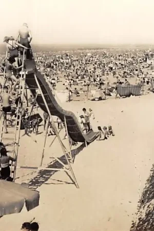 Oferta limitowana Scheveningen Strandleven Glijbaan Boulevard Strand Zee 1959 's-Gravenhage HC7681