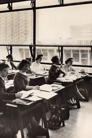 Rotterdam Kweekschool Sint-Luca Hennekipstraat 6 Rotterdam 1959 School HC7676 Promocja