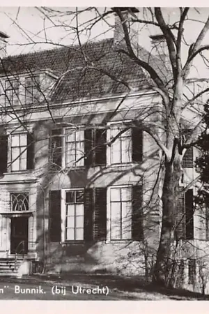 Bunnik Jeugdherberg Rhijnauwen 1949 HC7614 Oryginalny