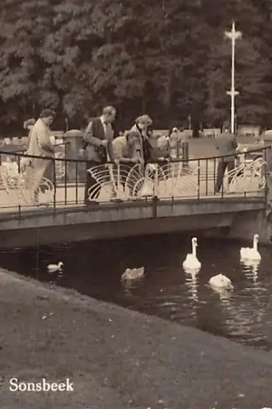 Arnhem Zwanenbrug Sonsbeek Auto 1959 HC7712 Wysoka jakość