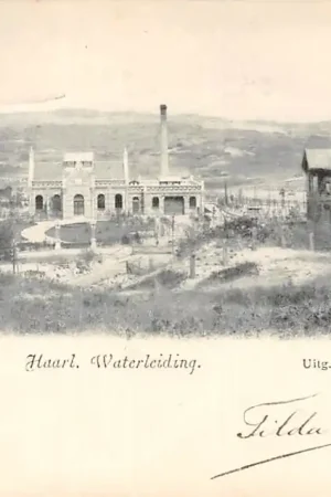 Overveen Haarlem Haarl. Waterleiding Watertoren 1900 HC7557 Ostatnia szansa