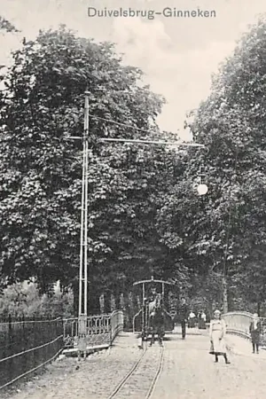 Ginneken Breda Paarden tram Duivelsbrug 1910 HC7312 Nowość