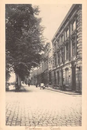 Wyprzedaż Gouda Westhaven met Postkantoor 1917 HC7206