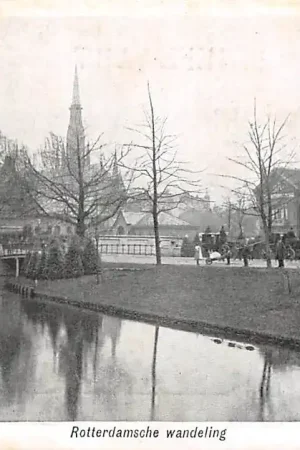 Rotterdam Rotterdamsche wandeling Paard en wagen HC7061 Promocja