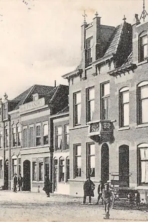 Oferta limitowana Gouda Kattensingel Hotel Restaurant en Wasserij 1915 Gompers - van Kloeten HC7050