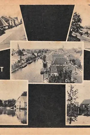 Bodegraven Groeten uit met vijfluik HC7009 Wysoka jakość