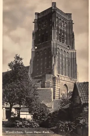 Woudrichem Toren Hervormde Kerk 1941 HC6628 Zamów teraz