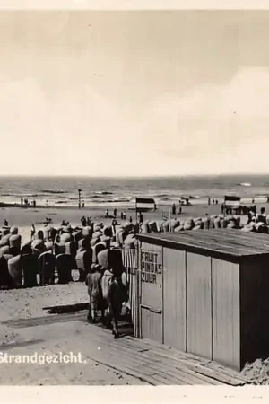 Scheveningen Strand gezicht Pier Strandstoelen Zee 1932 's-Gravenhage HC6888 Ostatnia szansa