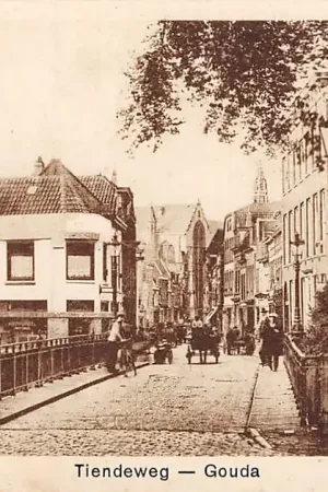 Promocja Gouda Tiendewegbrug Paard en wagen HC6442