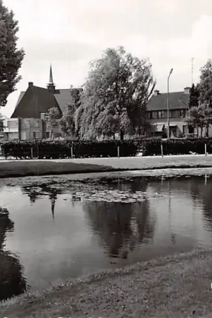 Ede Beatrixpark en Kerk 1965 HC6485 Oferta