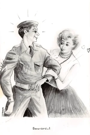 Militair Soldaat bevorderd HC6467 Autentyczny