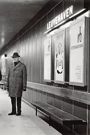 Promocja Rotterdam Metro Station in aanbouw Leuvehaven HC6292