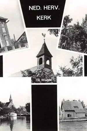 Bezpieczna płatność Graft De Woude De Rijp West-Graftdijk Oost-Graftdijk Felicitatiekaart Ned. Herv. Kerk HC6258