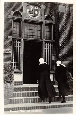 Holten Naar het Raadhuis Klederdracht Vintage HC6242 Szybka dostawa