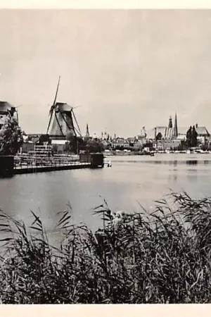 Zwrot pieniędzy Weesp De Vecht met molens 1955 HC6221