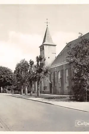 Colijnsplaat Ned. Hervormde Kerk 1956 Noord-Beveland Veere HC6073 Szybka dostawa