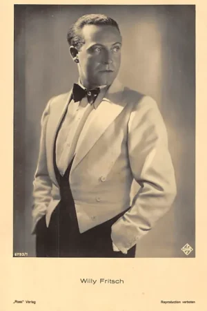 Autentyczny Film Filmster Willy Fritsch Ross Verlag 6753\\/1 UFA HC5870