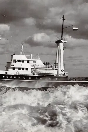 Oryginalny IJmuiden Oceangoing motor tug Gelderland N.V. Bureau Wijsmuller 1963 Sleepboot Scheepvaart Schepen HC5723