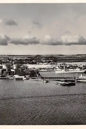 Curaçao Willemstad SHELL Oil Refinery Nederlandse Antillen Noord-Amerika Schepen HC5317 Zwrot pieniędzy