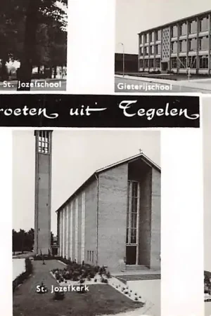 Tegelen St. Jozefschool Gieterij school Kerken HC5073 Rabat